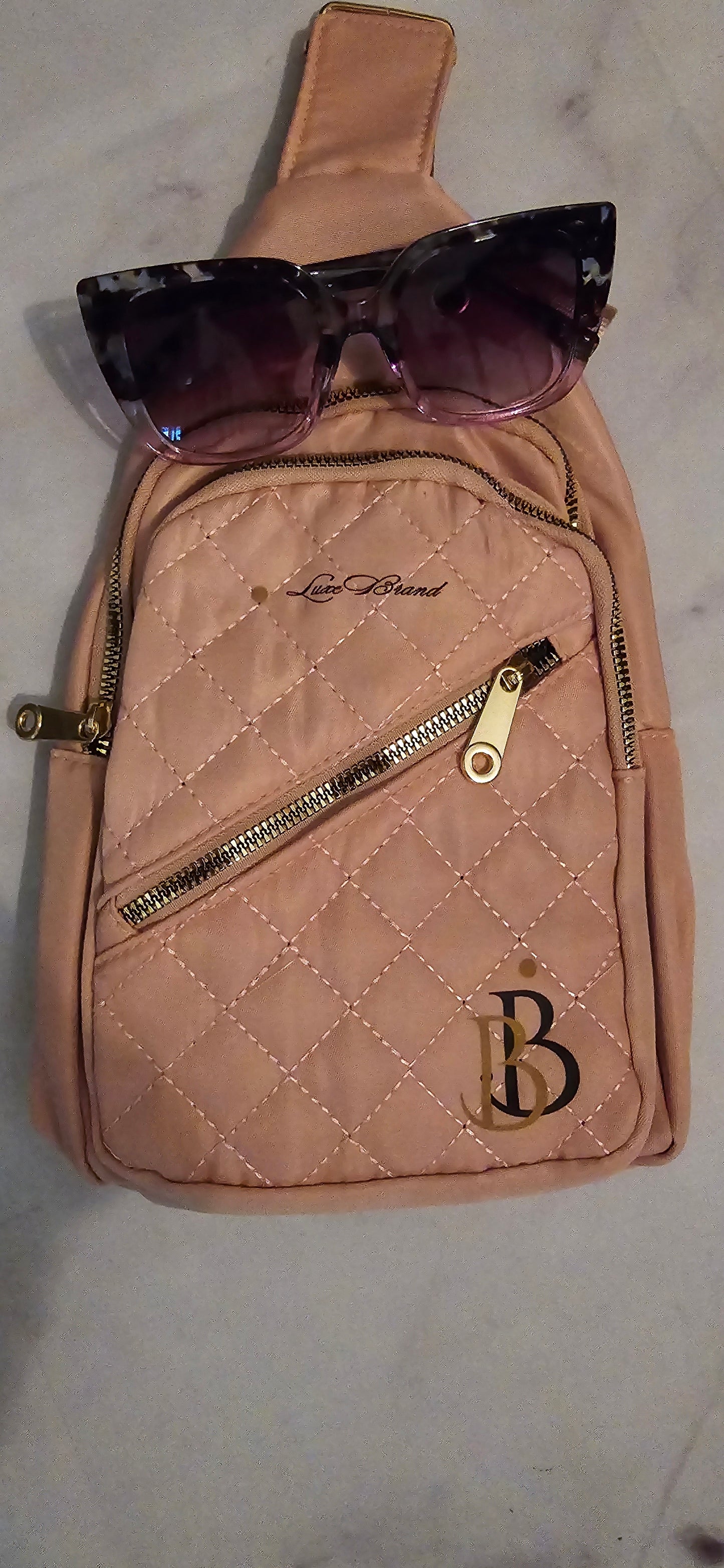 BB Luxe Travel-Ready Crossbody Bag