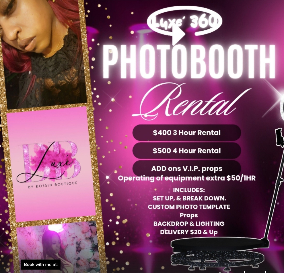 Luxe'360 Photo Booth