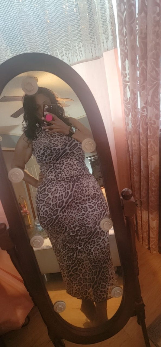 Cheetah Girl Maxi Dress